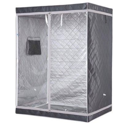 2 Person Steam Sauna Portable Sauna Tent Sauna Home Sauna Kit Whole Body Large Space Spa Steamer Sauna Room