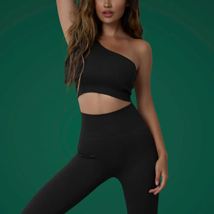 Women's 4 Piece Ribbed Active Set