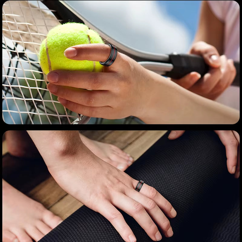 R04 Smart Ring 2025 NEW Men Women Multi Sports Modes Body Temperature HRV Health and Sleep Monitoring Sports Ring