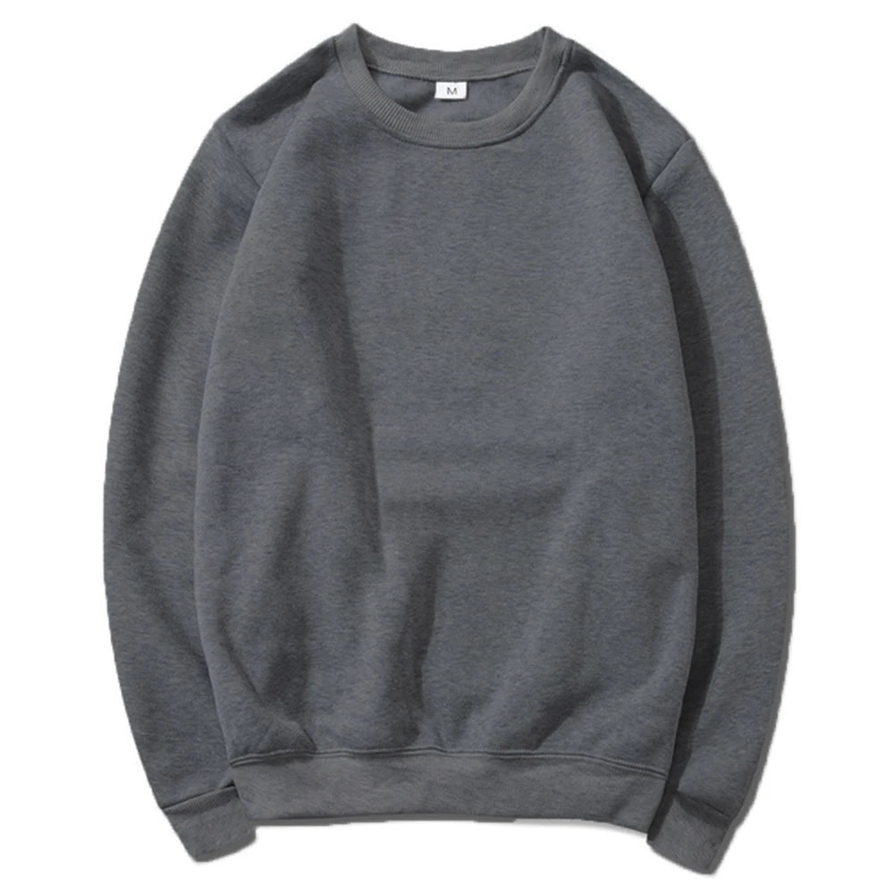 Casual Sweatshirts Men/Women Hoodies Pullover Streetwear Solid Hoodie Hiphop Basic Hoodies