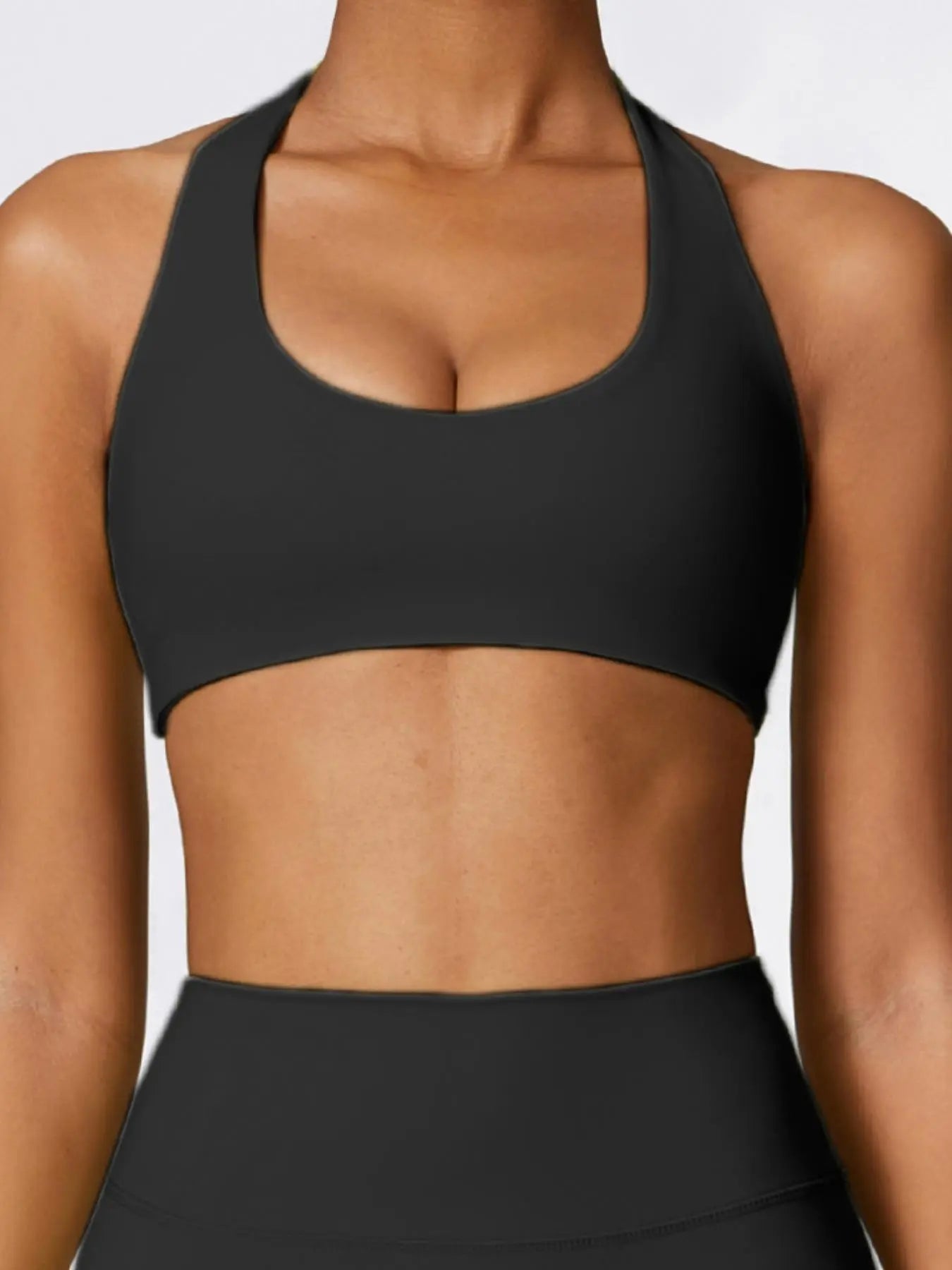 Women'S Solid Wireless Sports Bra, Breathable Comfortable Sports Bra, Gym Clothes, Pickleball Tennis Bras, Ladies Sportswear for Indoor Outdoor Wear