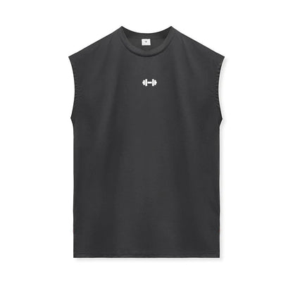 Summer Gym Tank Top Mens Fitness Training Clothing Quick Dry Loose Fit Bodybuilding Sleeveless T Shirts Fashion Basketball Vest