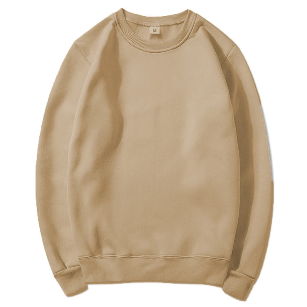 Casual Sweatshirts Men/Women Hoodies Pullover Streetwear Solid Hoodie Hiphop Basic Hoodies