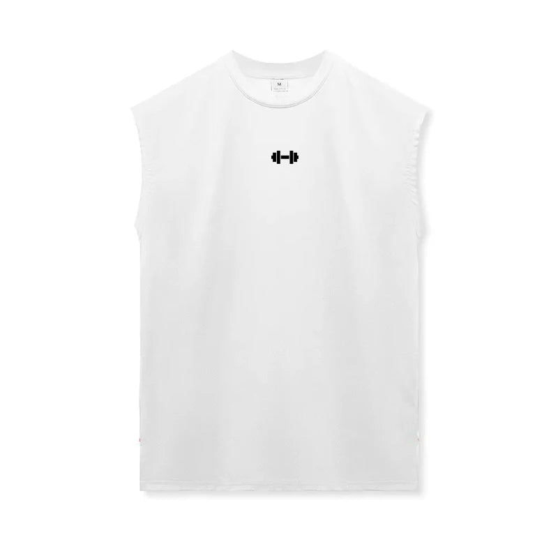 Men's Quick-Dry Gym Tank Top – back view