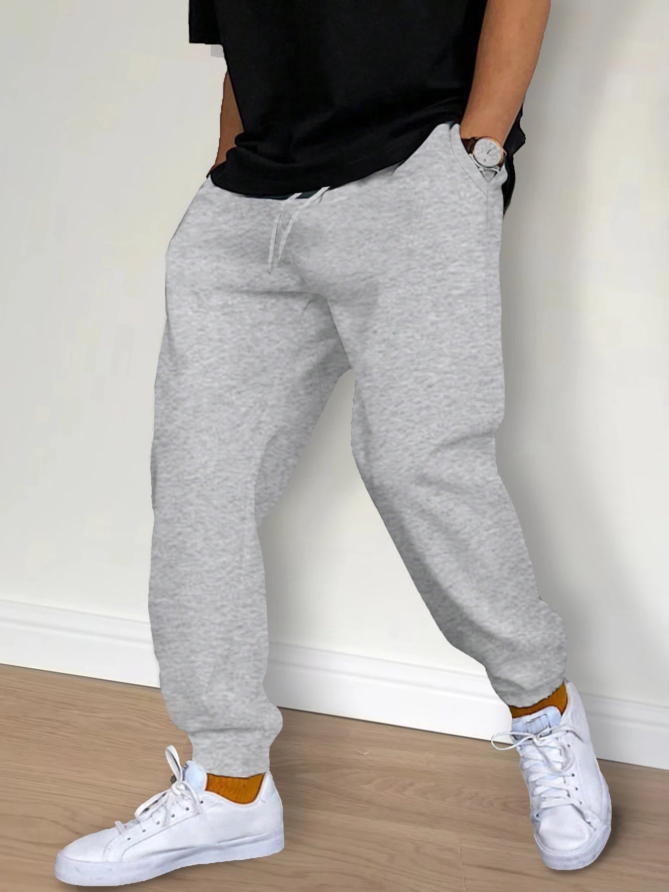 Men'S Pants Casual Fashion Sports Pants Gym Sport Trousers for Men Jogger Sweatpantsrunning Workout Jogging Long Pants