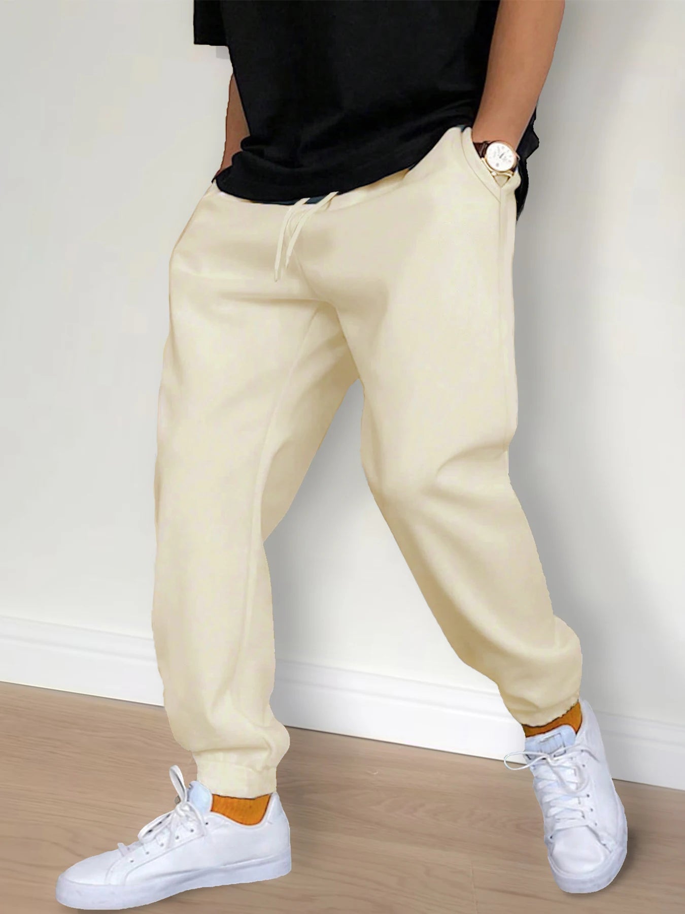 Men'S Pants Casual Fashion Sports Pants Gym Sport Trousers for Men Jogger Sweatpantsrunning Workout Jogging Long Pants