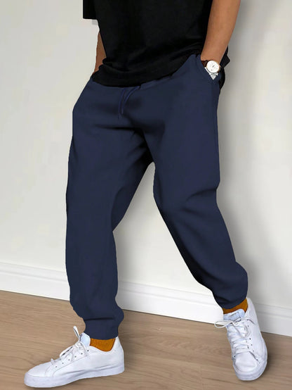 Men'S Pants Casual Fashion Sports Pants Gym Sport Trousers for Men Jogger Sweatpantsrunning Workout Jogging Long Pants