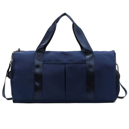 Waterproof Travel Sport Bag Fitness Duffel Gym Bag with Shoe Compartment