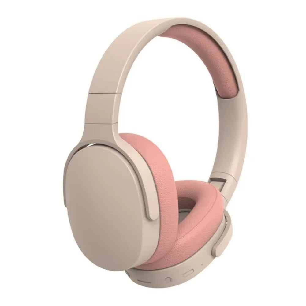 Wireless Bluetooth Headphones In-Ear Hifi Stereo Headphones Wireless Bass Gaming Headphones Tf/Aux Music Player with Microphone