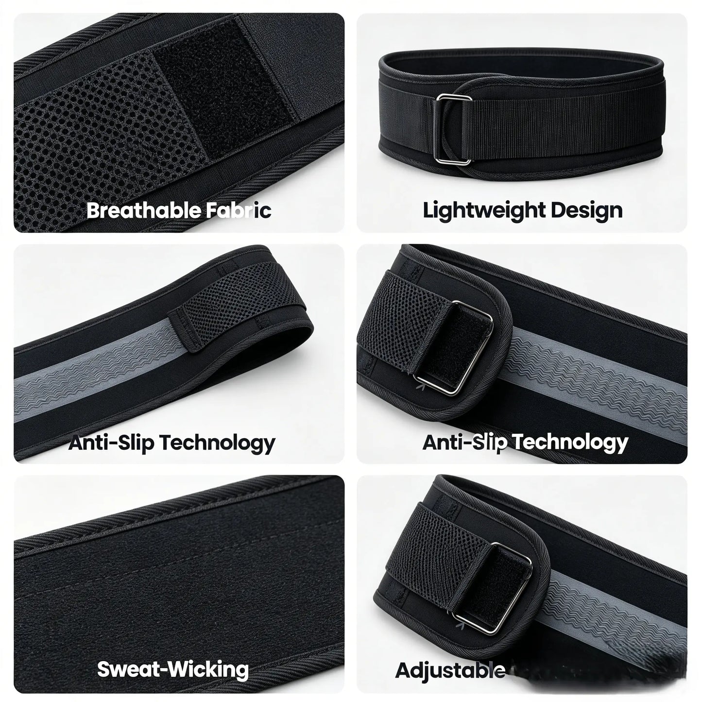 Premium Heavy-Duty Weight Training Belt for Squats and Deadlifts – Innovative Design to Enhance Performance