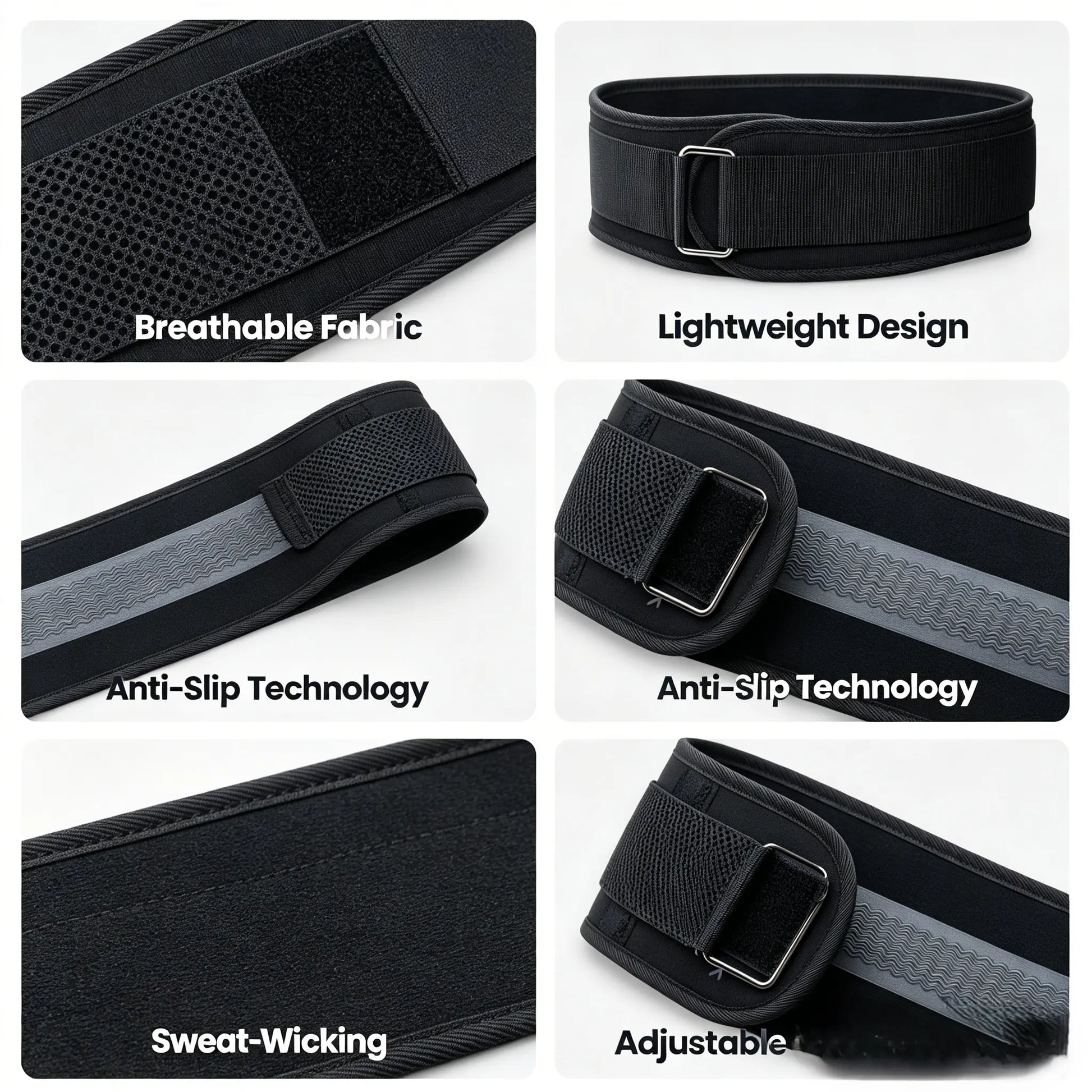 Premium Heavy-Duty Weight Training Belt for Squats and Deadlifts – Innovative Design to Enhance Performance