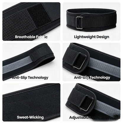 Premium Heavy-Duty Weight Training Belt for Squats and Deadlifts – Innovative Design to Enhance Performance