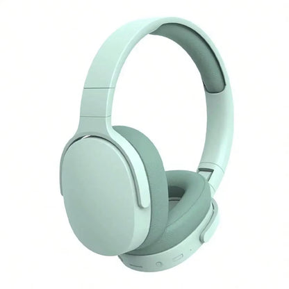 Wireless Bluetooth Headphones In-Ear Hifi Stereo Headphones Wireless Bass Gaming Headphones Tf/Aux Music Player with Microphone