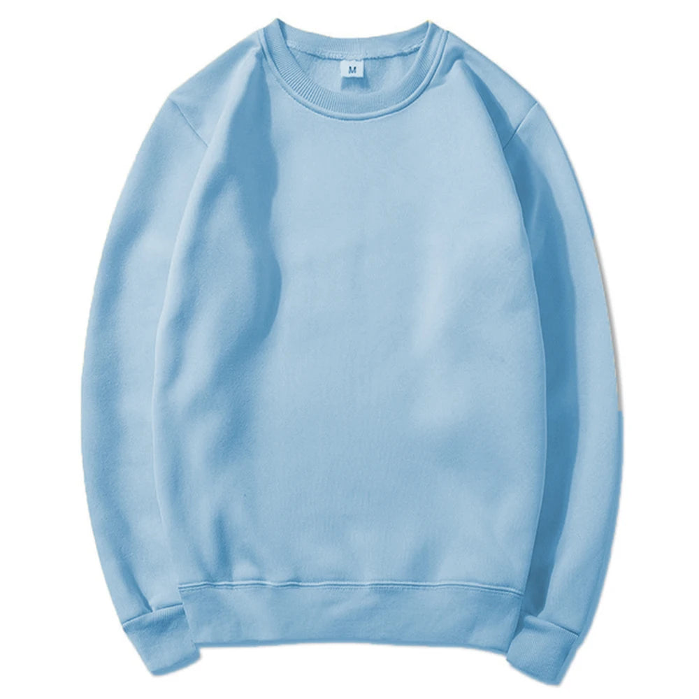 Casual Sweatshirts Men/Women Hoodies Pullover Streetwear Solid Hoodie Hiphop Basic Hoodies