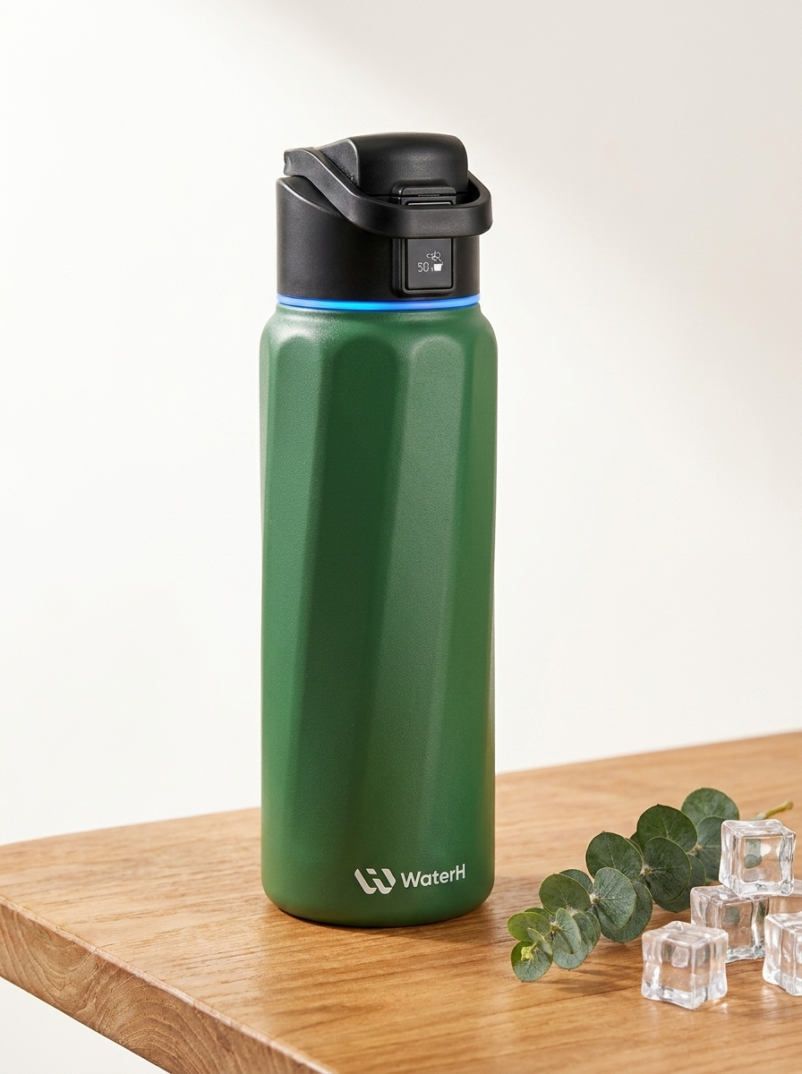 Water Boost Smart Water Bottle: 32 Oz Hydration Tracker with APP & Insulation