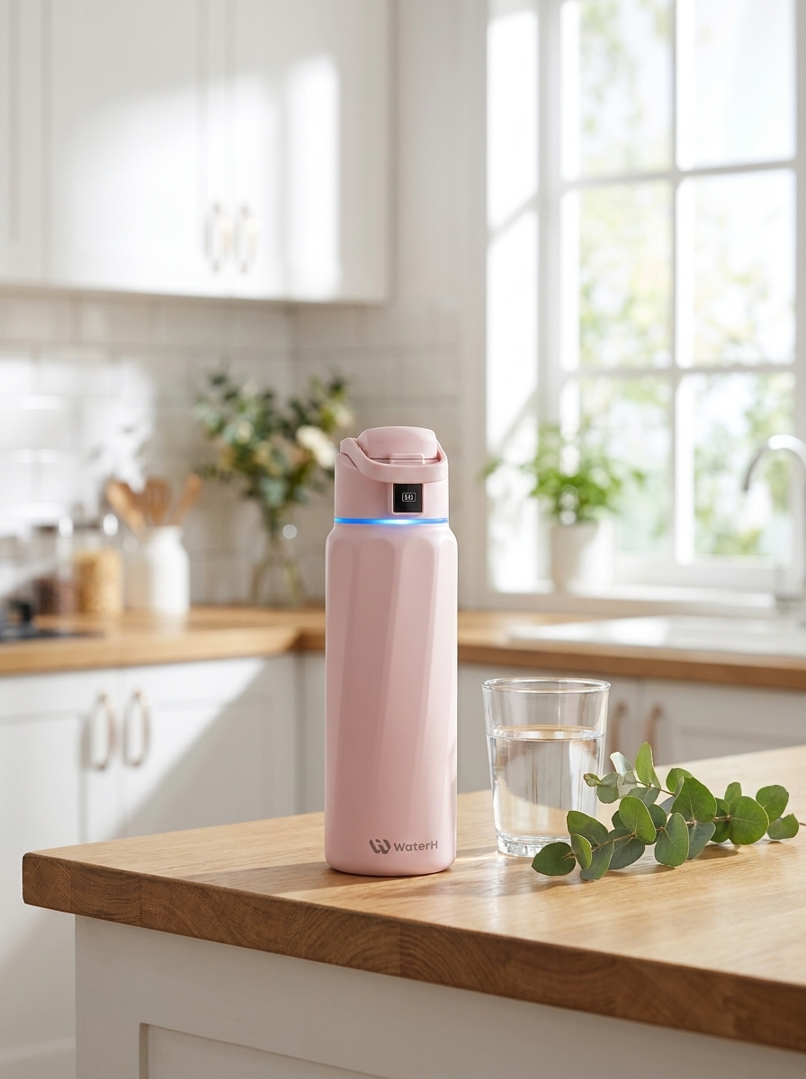 Water Boost Smart Water Bottle: 32 Oz Hydration Tracker with APP & Insulation